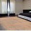 Tapis brun clair en laine noué à la main de conception unique 2000S 6 pi 11 po x 10 pi 6 po Olavarria