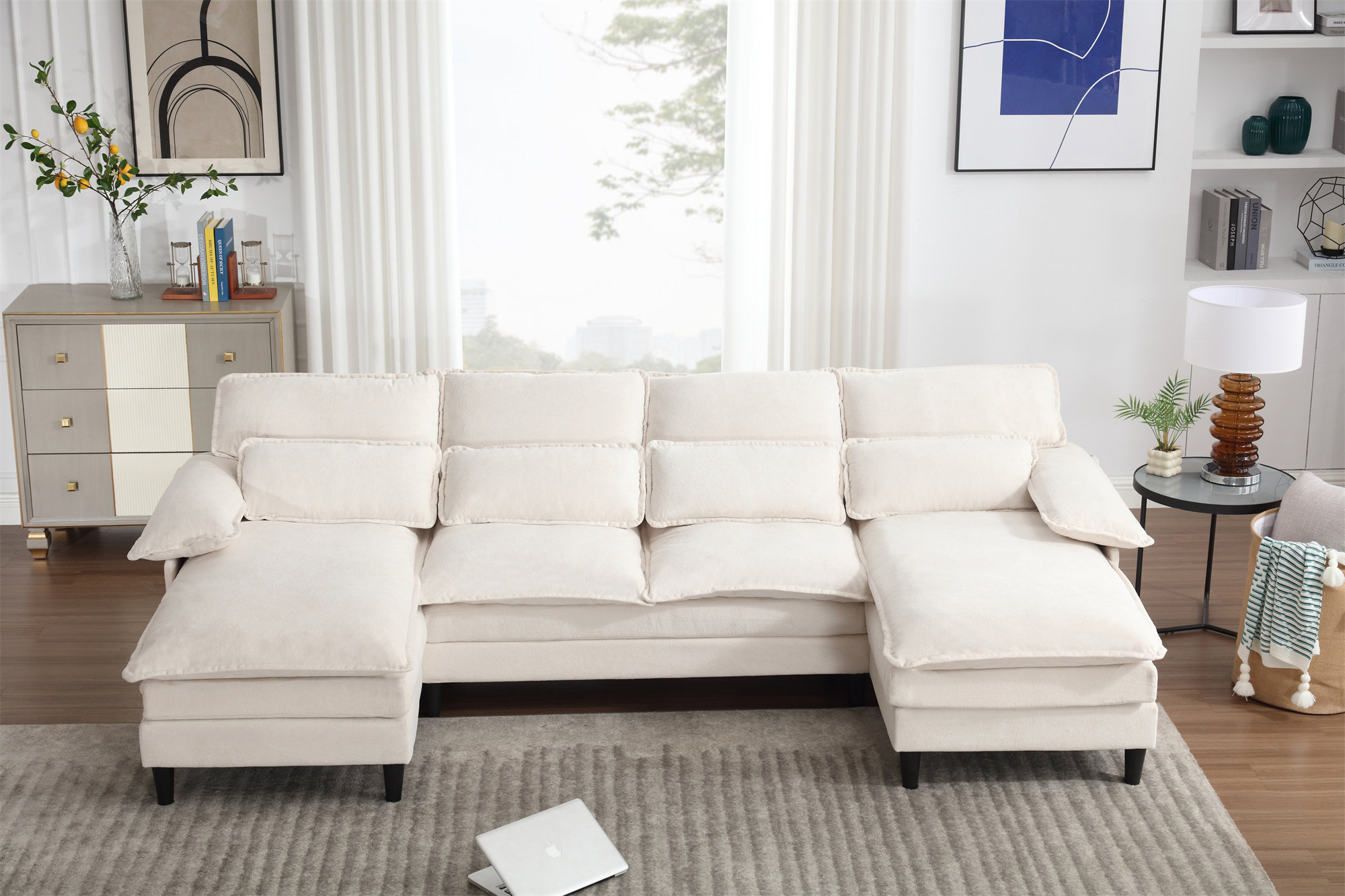 Latitude Run® U Shaped Modular Sectional Sofa Couch - Wayfair Canada