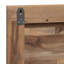 vidaXL Headboard Natural Solid Teak Wood