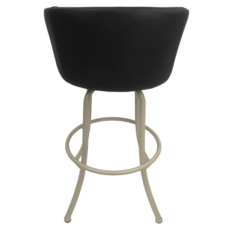 Tabouret de bar rotatif 26 po Deagan, Très grand (siège d'une hauteur de 34 po), Lave