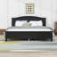 King Wood Platform Bed with Headboard-1774044813