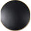 Miroir mural rond de 32 pouces de diamètre doré - Style classique pour salle de bain contemporaine, avec cadre en verre et rouille, installation incluse, élément de décoration de salle de bain moderne avec cadre en métal, processus facile-1229608588