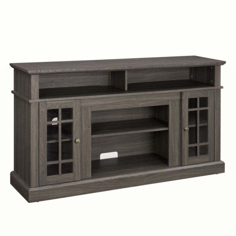 Classic TV Media Stand Modern Entertainment Console For TV Up To 65" With Open And Closed Storage Space, 58.25"W*15.75"D*32"H
