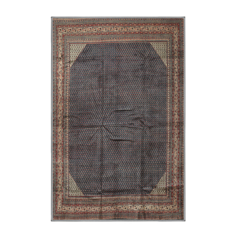 Tapis 100% traditionnel lavable à la machine 1853, Rectangle 3 pi x 5 pi