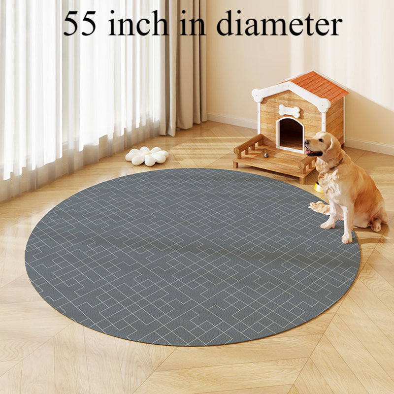 Tapis pour animaux, H 0,5 po x l 55 po x P 55 po