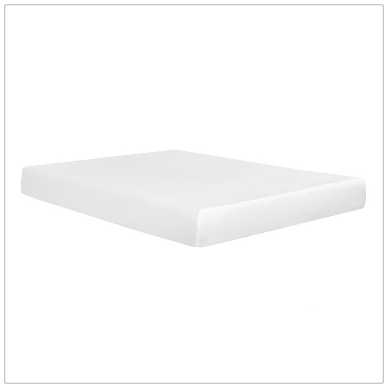 Peluche 8 po Matelas moyen en mousse viscoélastique imprégnée de gel pour lit dans une boîte avec housse respirante en aloe vera