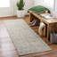 Wool Area Rug in Beige, Black, Brown-257194842