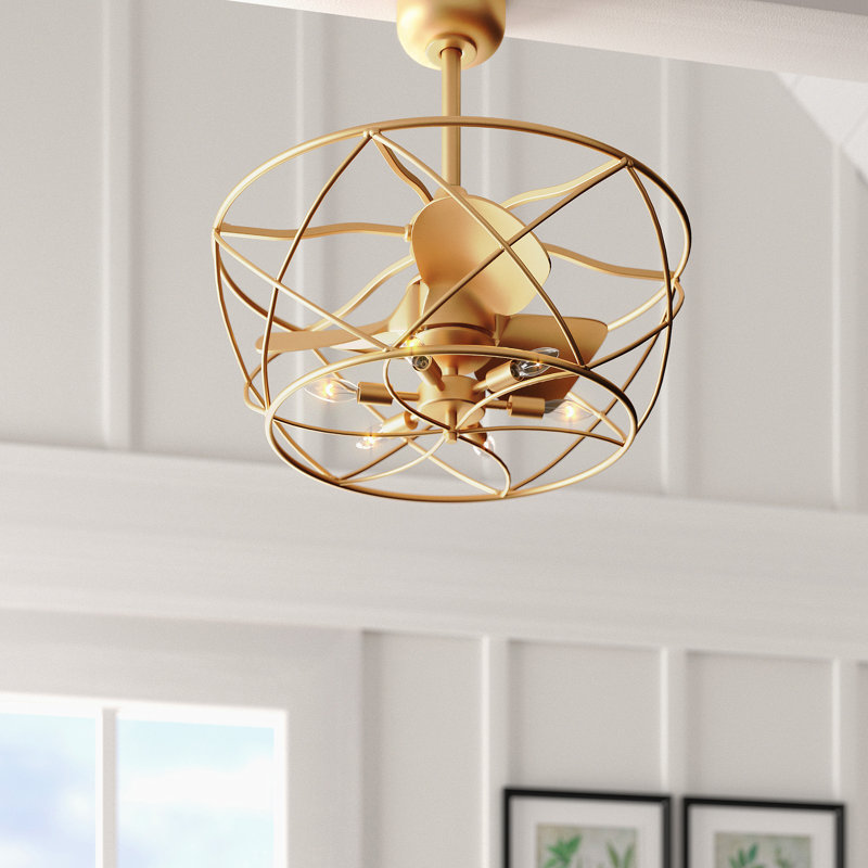 Jakari 25.6'' Ceiling Fan with Light Kit
