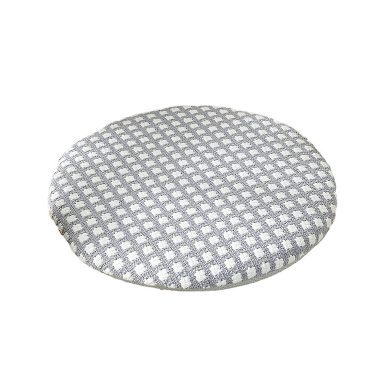 Seat Cushions For Home Use Tufted Corduroy Floor Cushions For Living Room Tatami 14 Inch, Gray