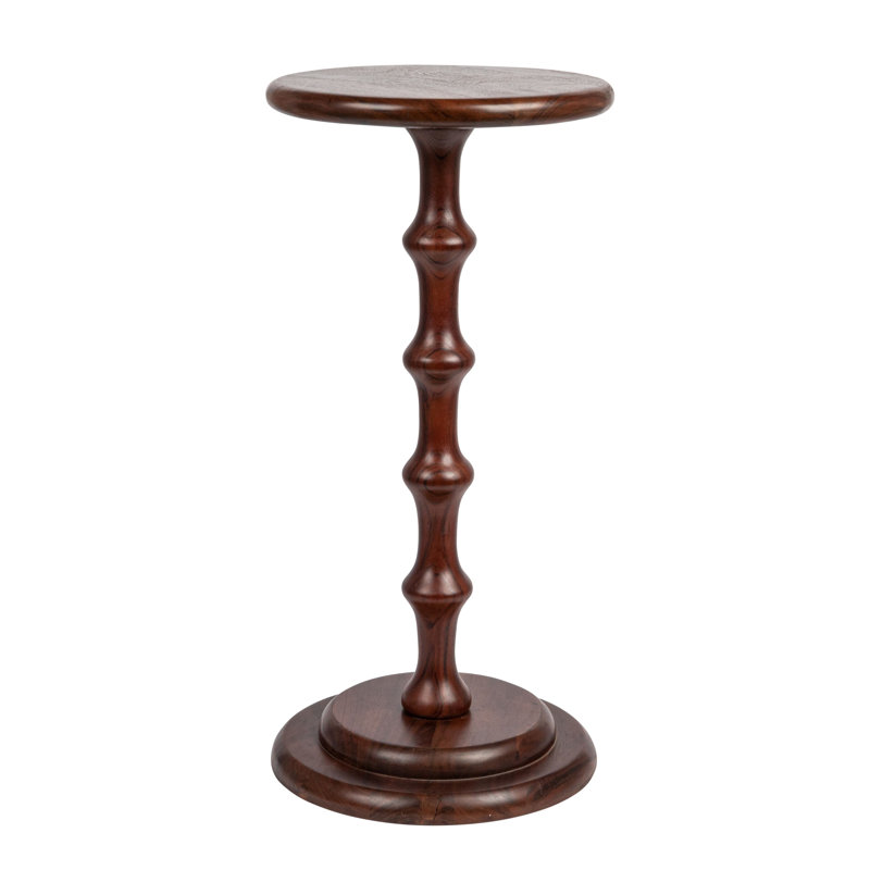 Table de bout Burckhardt, Châtaignier foncé