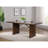 Brown Rectangular Dining Table