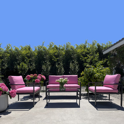 angelo: MAISON Collection Palm Grove en rose rétro