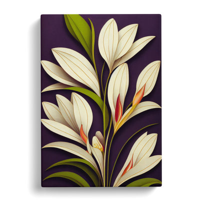 The Gorgeous Flower - Wrapped Canvas