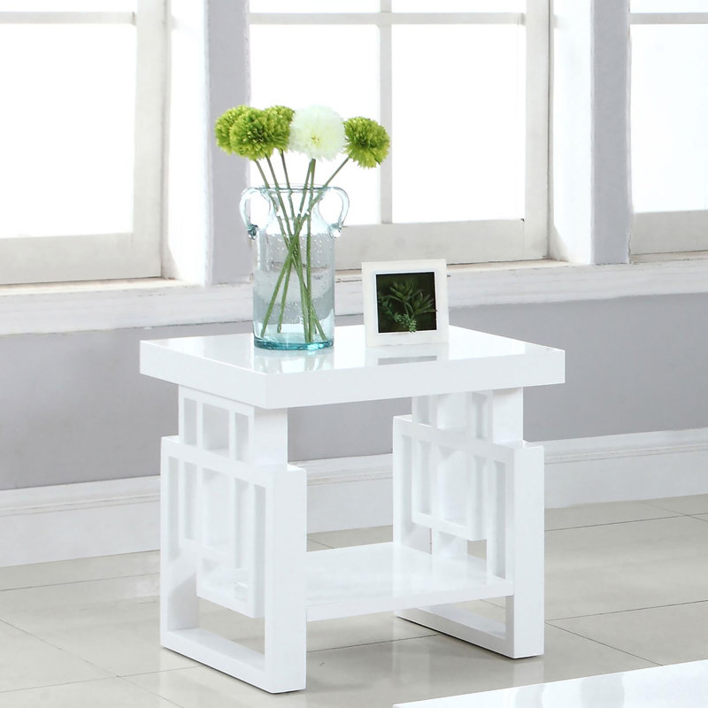 Table de bout rectangulaire