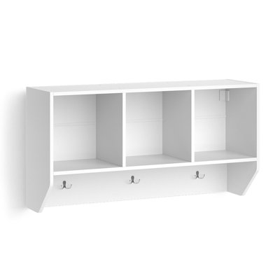 Emmert 56cm H X 107.2cm W Floating Shelf Kids Bookcase