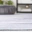 Faux Hide Rimon Machine Washable Area Rug In Grey-1460769176