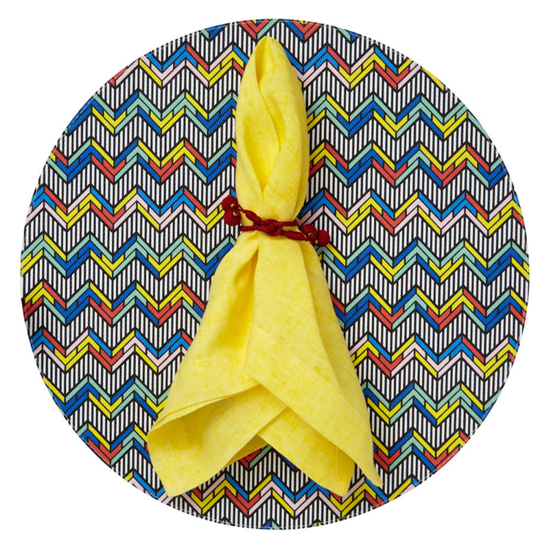 Cabo Vinyl Round Placemats