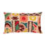 Coussin lombaire en coton à broderies