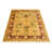 One-of-a-Kind Rectangle 6' X 9' New Age Wool Area Rug in Dark Blue/Dark Red/Ivory