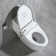 One Piece Toilet with Electric Smart Bidet Seat,Rear/Front Wash,Heated Seat,Wireless Remote,Advanced
