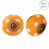Orange/White