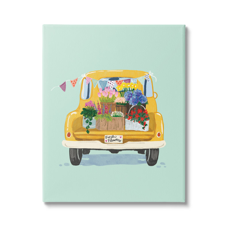 Jardin de campagne Blooms, Plaque murale, H 16 po x l 16 po x P 1,5 po