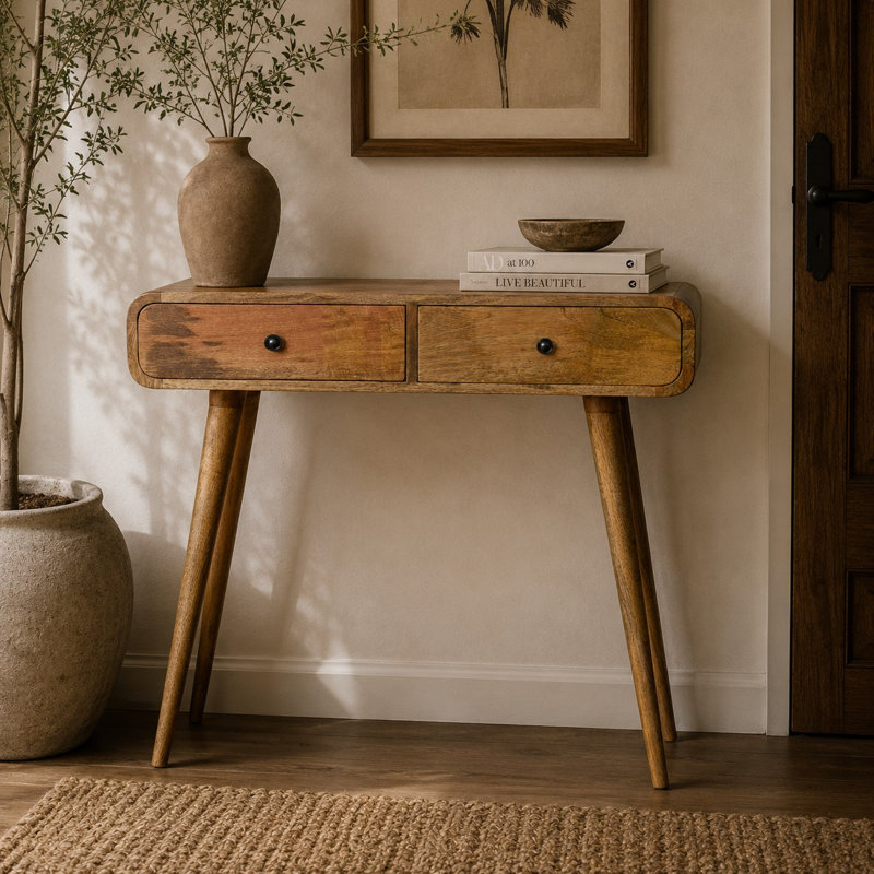 Hockingport 80cm Solid Wood Console Table