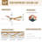 Damecia 52'' 5-Blade Indoor Led Ceiling Fan Light With Remote Control and LED Light-1399842280