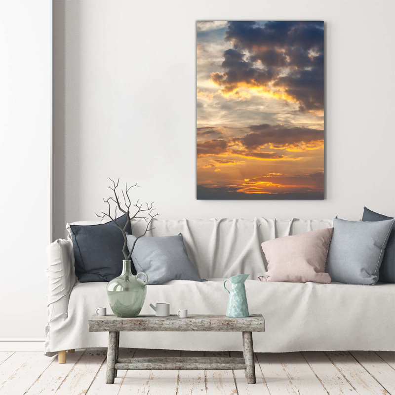 Sunset Sky - Wrapped Canvas Print