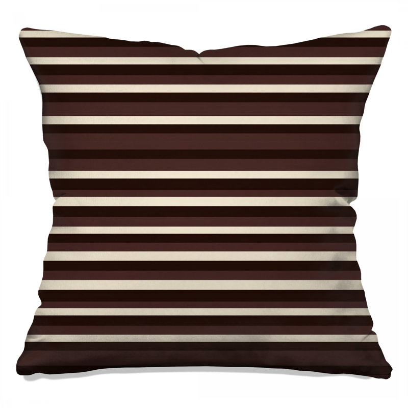 Stripes Throw Pillow, Pattern Double Sided Pillows, 20 x 20 inches