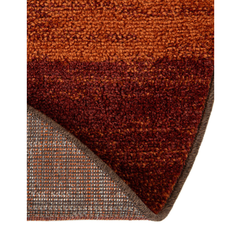 Tapis brun foncé Alair, Rond 6 pi 1 po