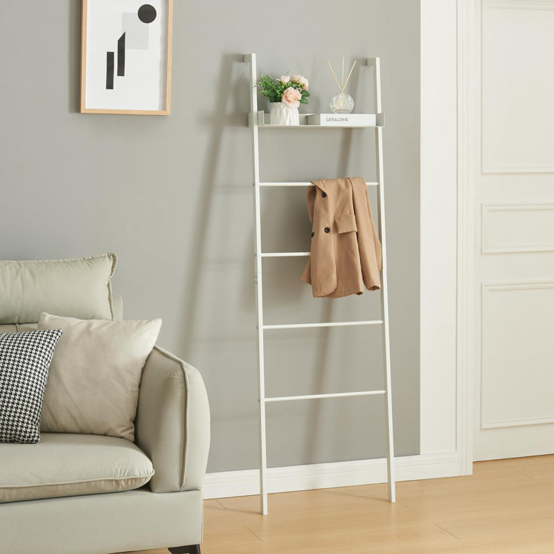 Ladder Shelf, White