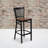 Prompton Vertical Back Metal Restaurant Barstool-462534148