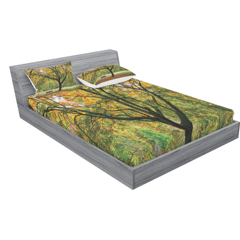 Microfiber Sheet Set, Full Sheet Set with Fitted Sheet