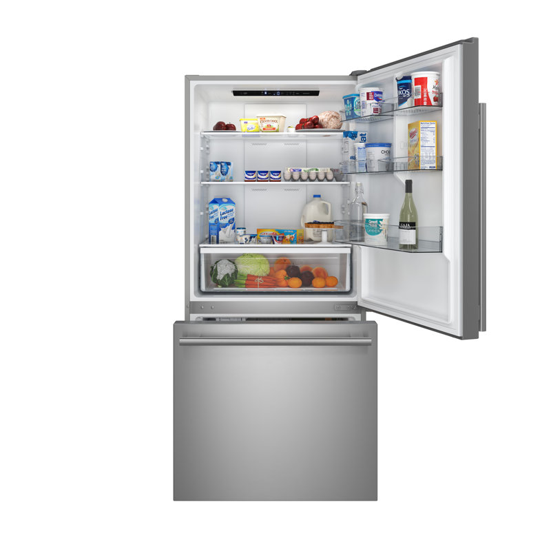 Ensemble de cuisine 4 pièces FORNO Premium - cuisinière électrique 30 po, hotte 30 po, réfrigérateur à porte française 31 po, lave-vaisselle encastré 24 po, acier inoxydable