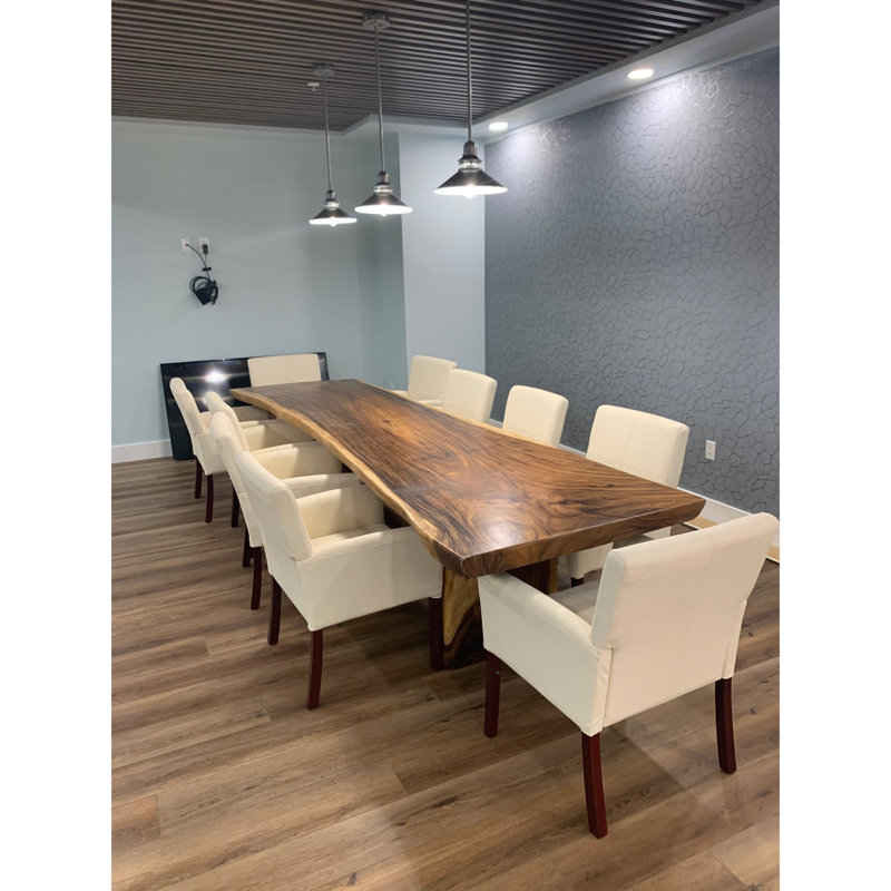Solid Wood Dining Table, 138" L x 35" D