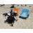 Square Metal Outdoor Folding Picnic Table