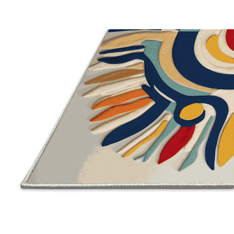 Sleek Beam Rug, Rectangle 4' x 6'