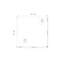 Geronima Rectangular Shower Enclosure - 1900 x 700 mm