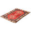 Tapis rouge Melis 3 pi 7 po x 4 pi 9 po