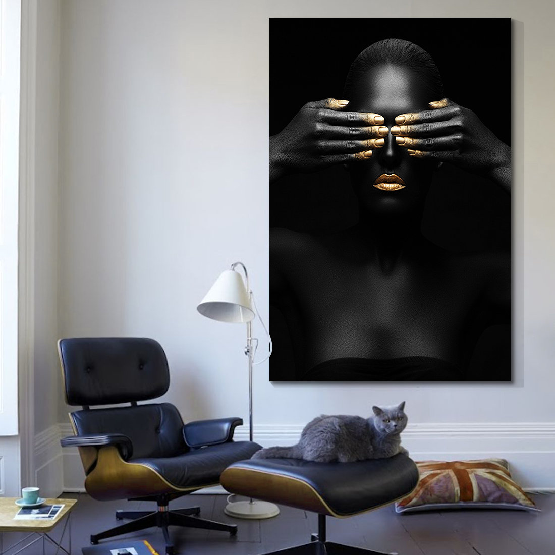 Everly Quinn Framed Canvas Home Artwork Decoration Canvas Wall Art For