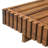 Lounge Chaise Set, Acacia Solid Wood With  Lounge Cushion (Triple Folds)-1436326415