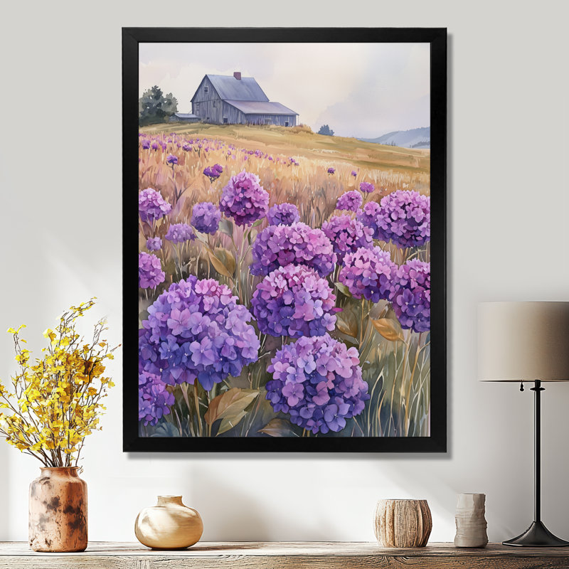 Iolando - Art mural floral, H 20 po x l 12 po, Reproduction encadrée d'une seule photo, Noir, noir, noir, noir