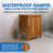 EcoDecors Storage Hamper Standard Solid Teak Deck Box-48826020-28980929