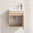 16” Bathroom Vanity Sink Combo For Small Space Wall Mounted Cabinet Set-1169449425