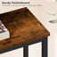 Canapé console avec tablette 29,5 po Mizpah-1377341014