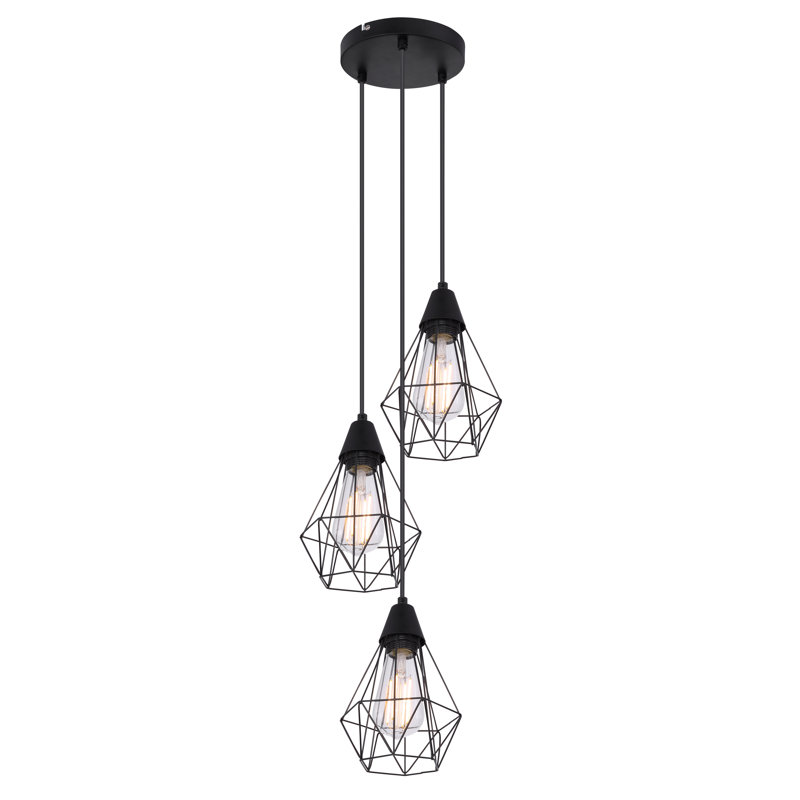 Sertoma 3 - Light Black Bulb Pendant