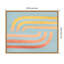 «Woven Sea and Sun II» par Grace Popp, reproduction d'art sur toile encadrée-109561367
