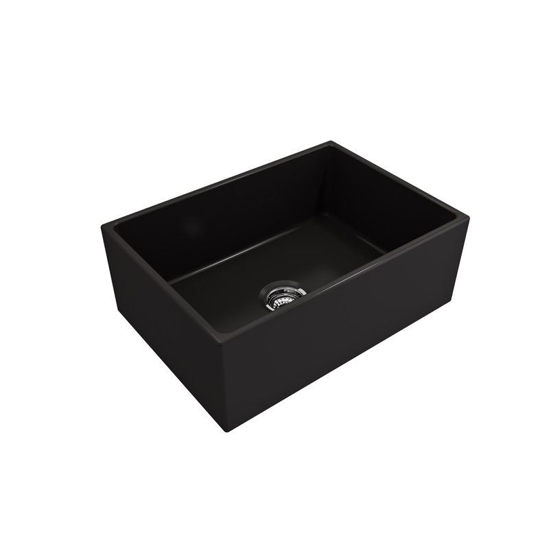 27'' L Kitchen Sink, Matte Black
