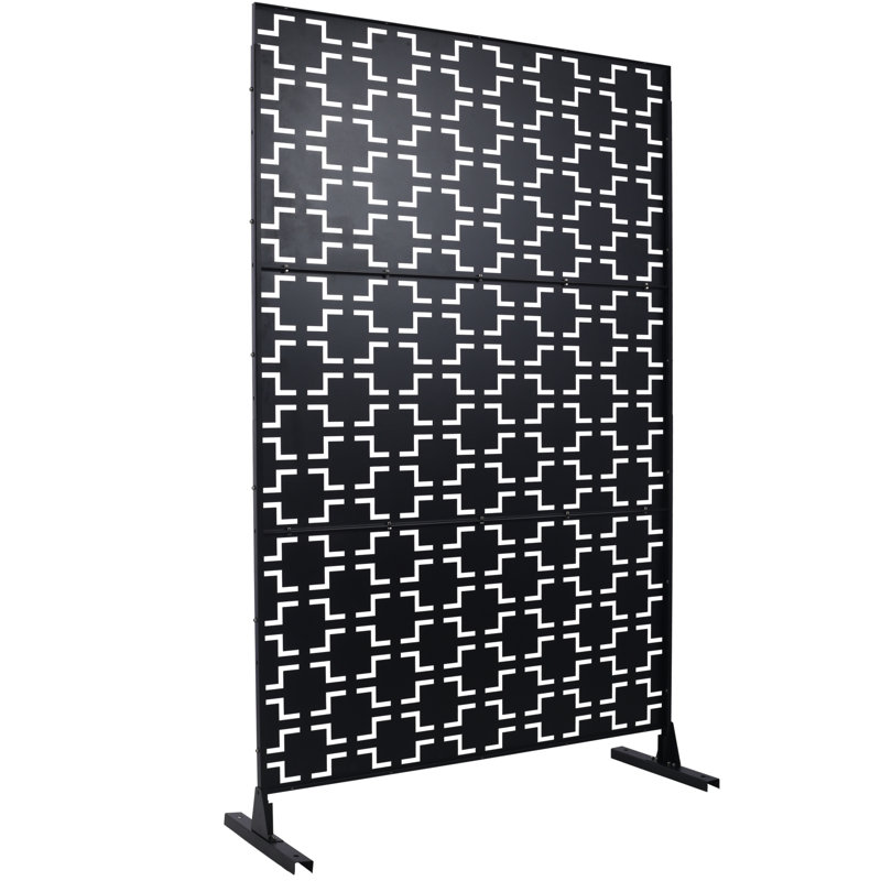 Privacy Screen Steel Decorative Outdoor & Indoor Use